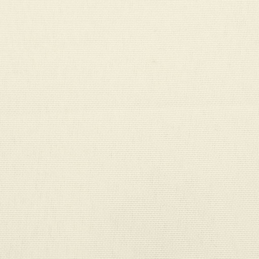 Throw Pillows 4 pcs Cream 23.6″x23.6″ Fabric