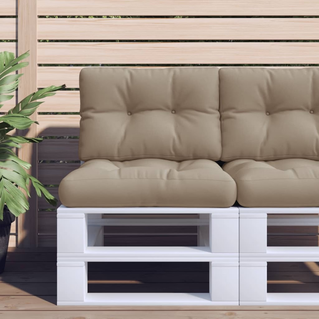 Pallet Cushion Taupe 23.6″x15.7″x4.7″ Fabric