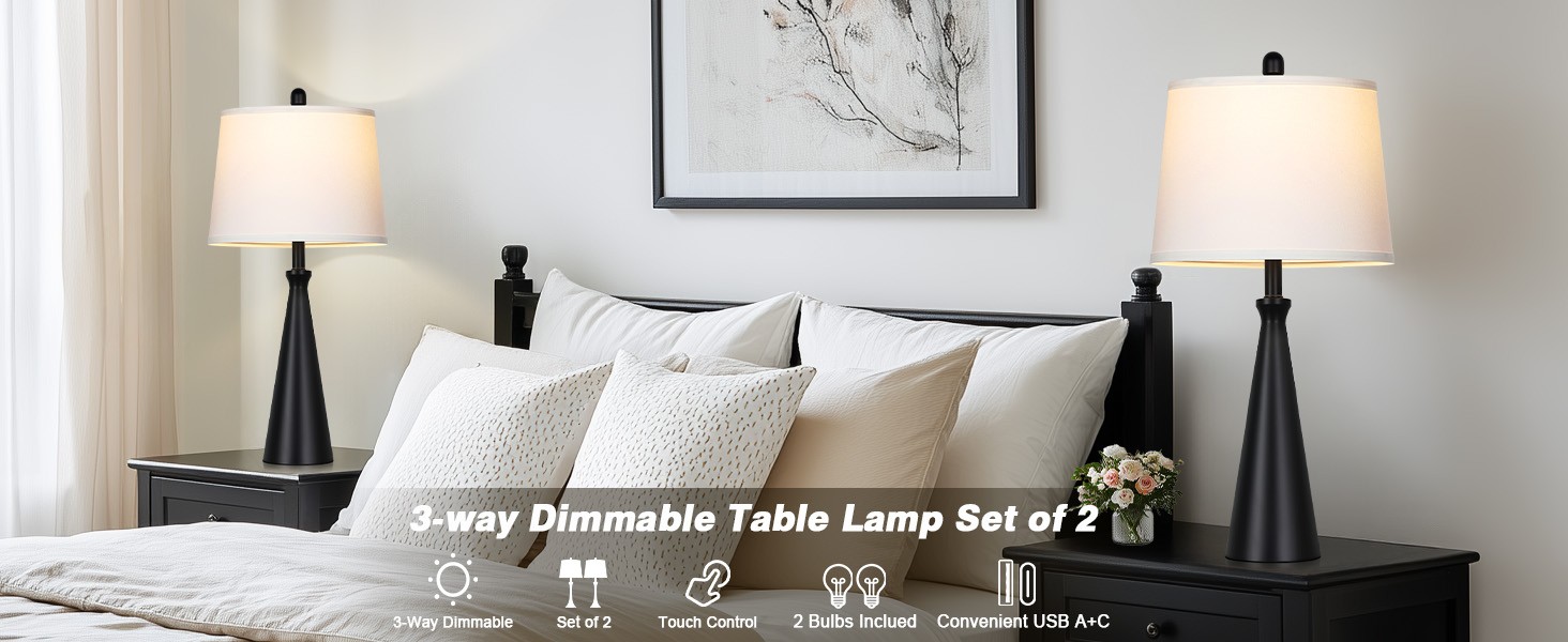 28″ Modern Gold Touch Table Lp Set of 2 for Living Room,Gold