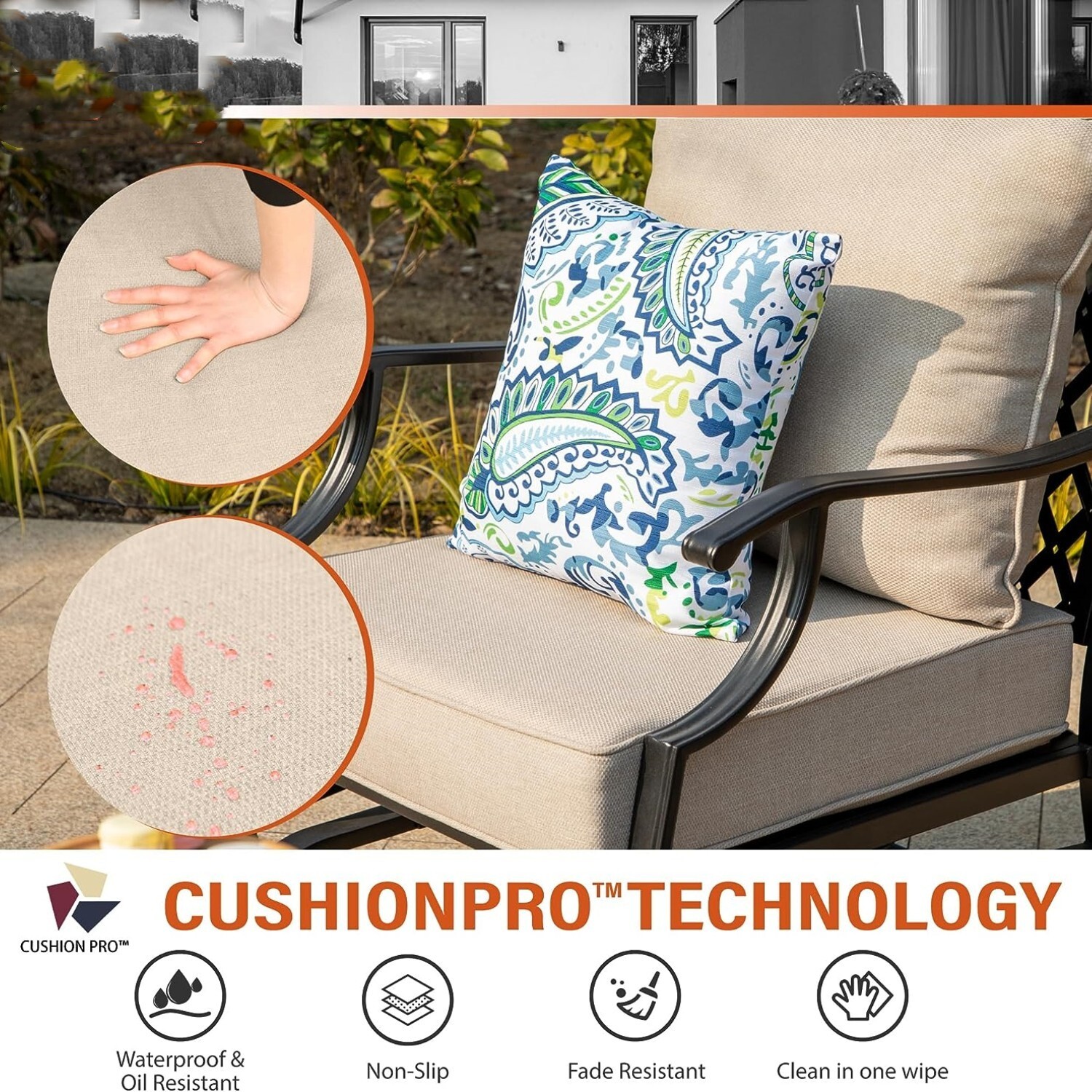 Propane Fire Pit Table Outdoor Gas Fire Pit Table Lid Sofa Chair Set Fireplace