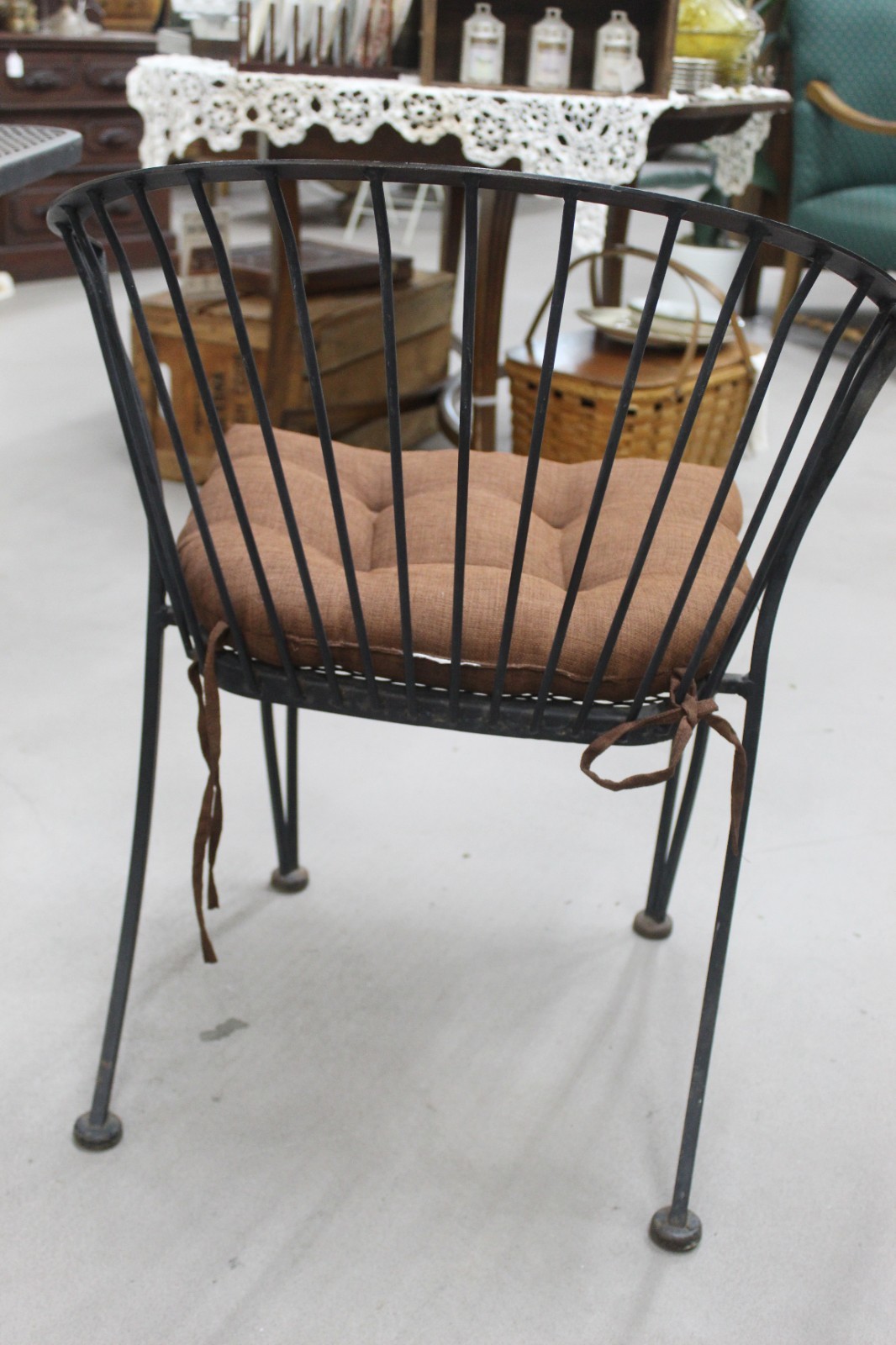 Wrought Iron Bistro Set With 2 Chairs