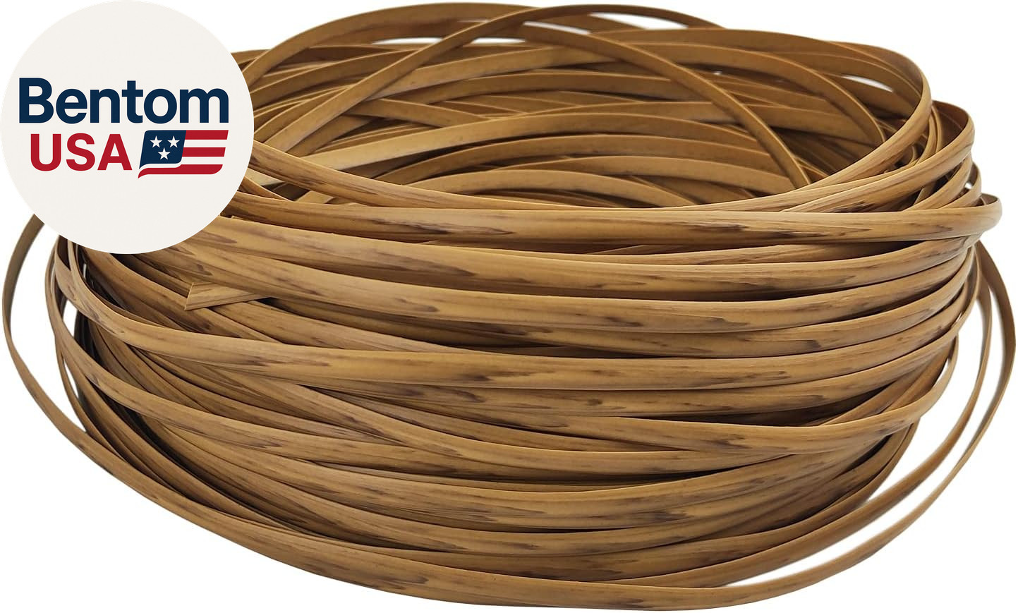 40M/131Ft 7Mm Light Wood Wicker Repair Kit, PE Rattan Repair Kit for Wicker Chai