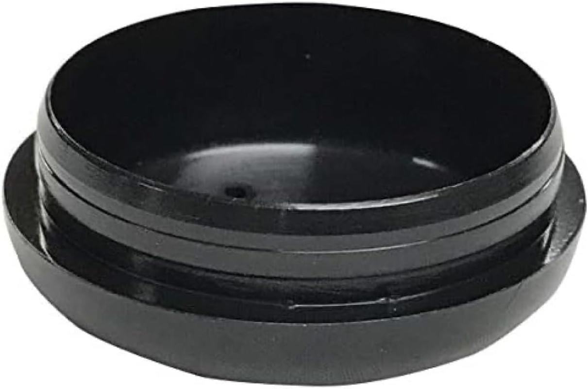 1-1/2″ Deluxe Wrought Iron Chair Glides – round Plastic Furniture Feet Caps, Flo