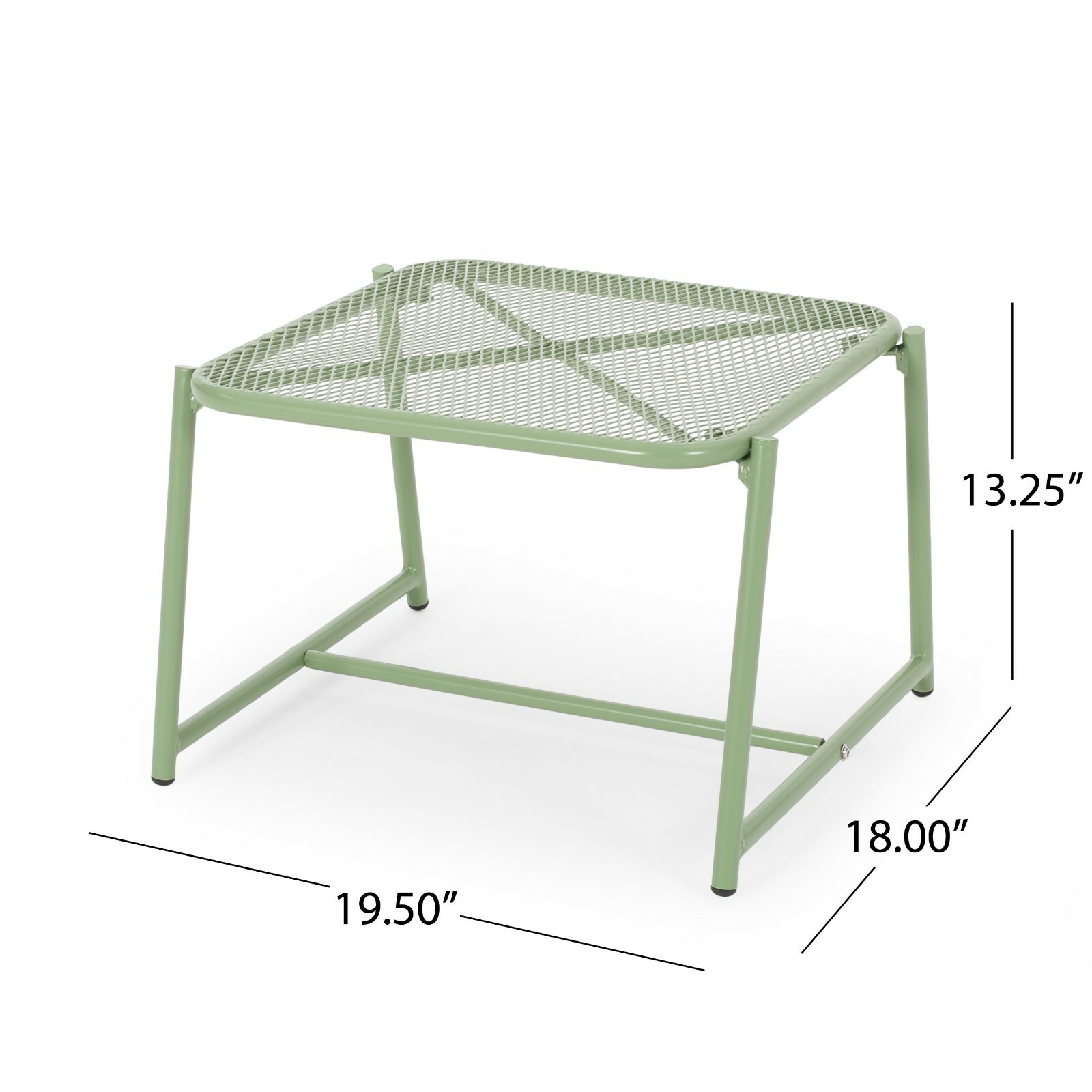 Outdoor Modern Iron Mesh 2 Seater Chat Set