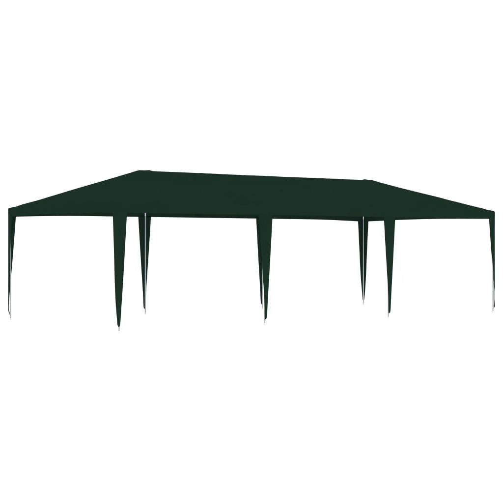 Party Tent Green Polyethylene Extra Large Collapsible