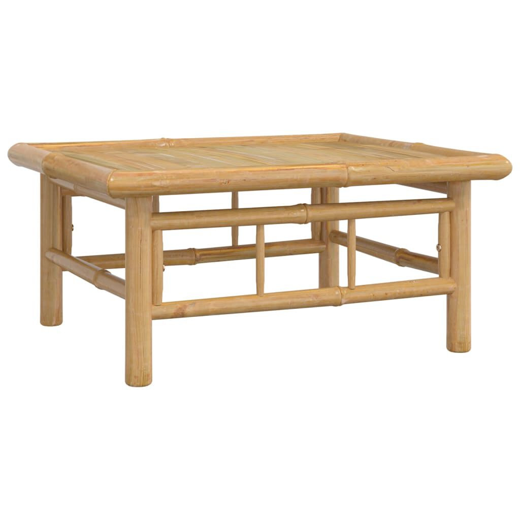 Patio Table 25.6″X21.7″X11.8″ Bamboo