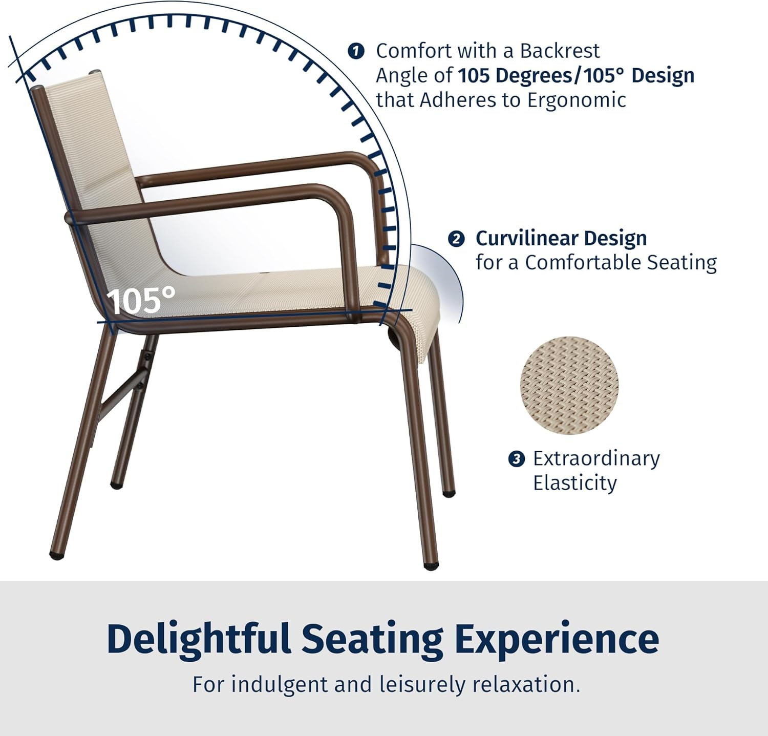 4 Seats Outdoor Furniture Set, Waterproof Patio Furniture Set, Patio Loveseat wi