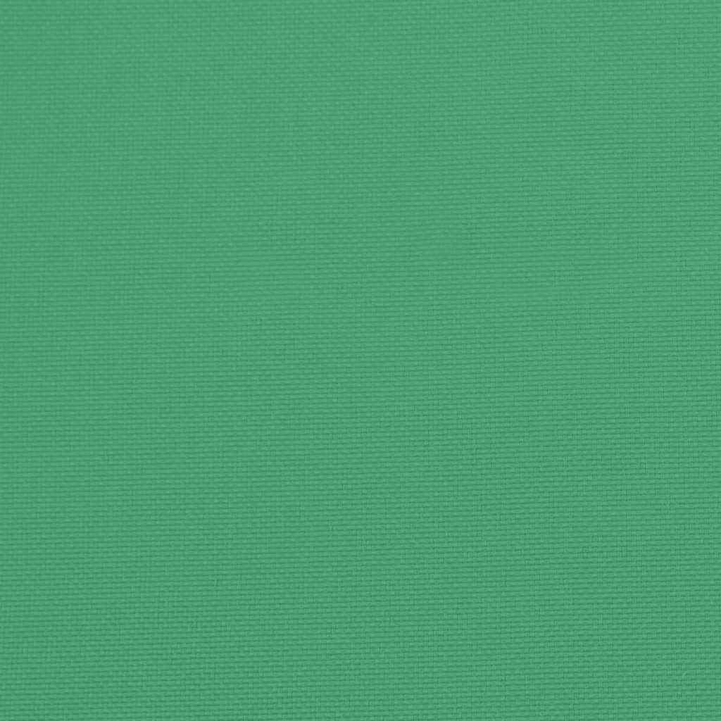 Garden Highback Chair Cushions 2 pcs Green 47.2″x19.7″x1.2″ Fabric