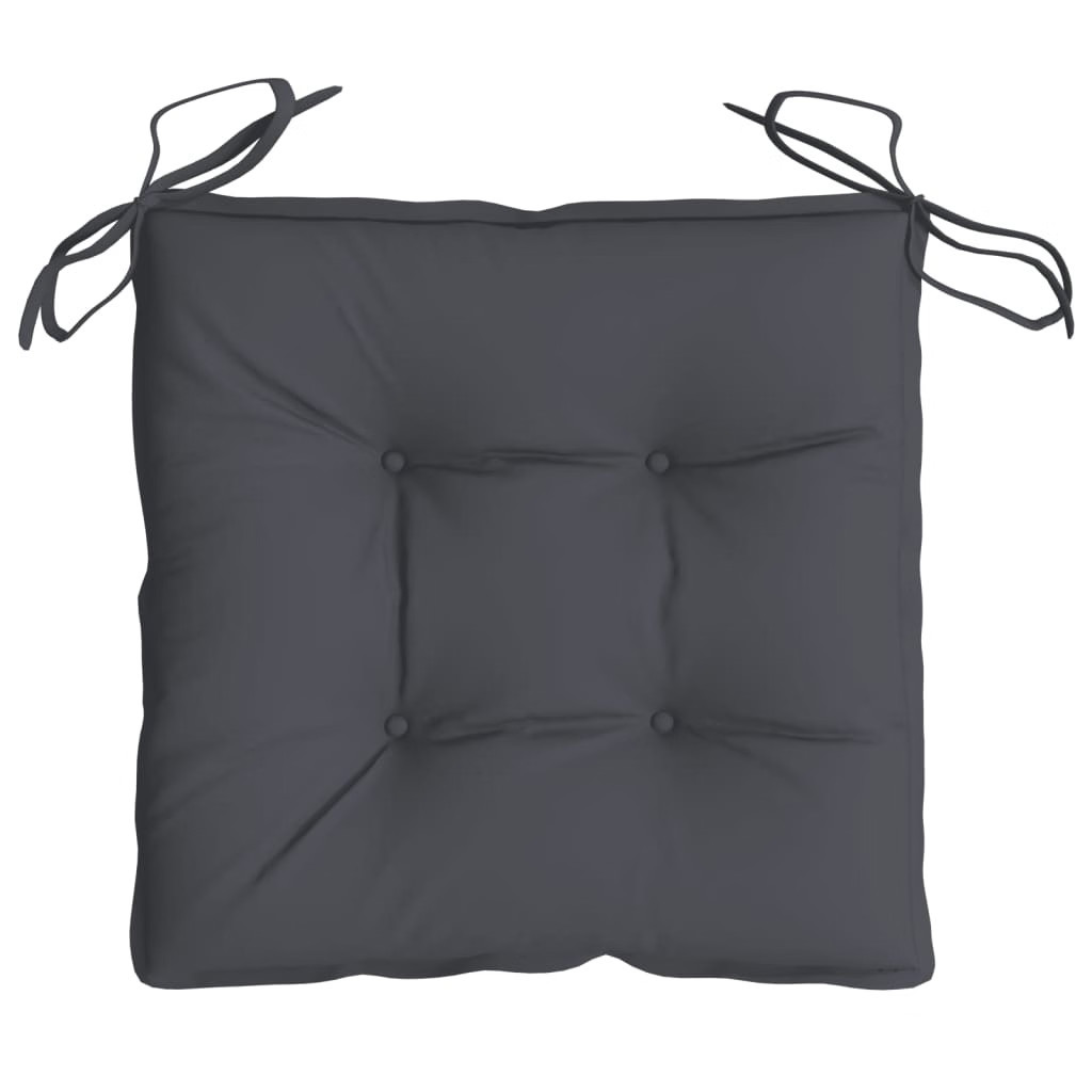 Chair Cushions 2 pcs Anthracite 15.7″x15.7″x2.8″ Oxford Fabric