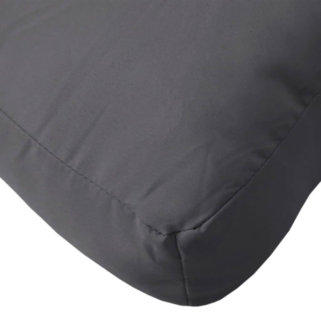Pallet Cushion Anthracite 100% polyester 27.6×27.6×4.7 in