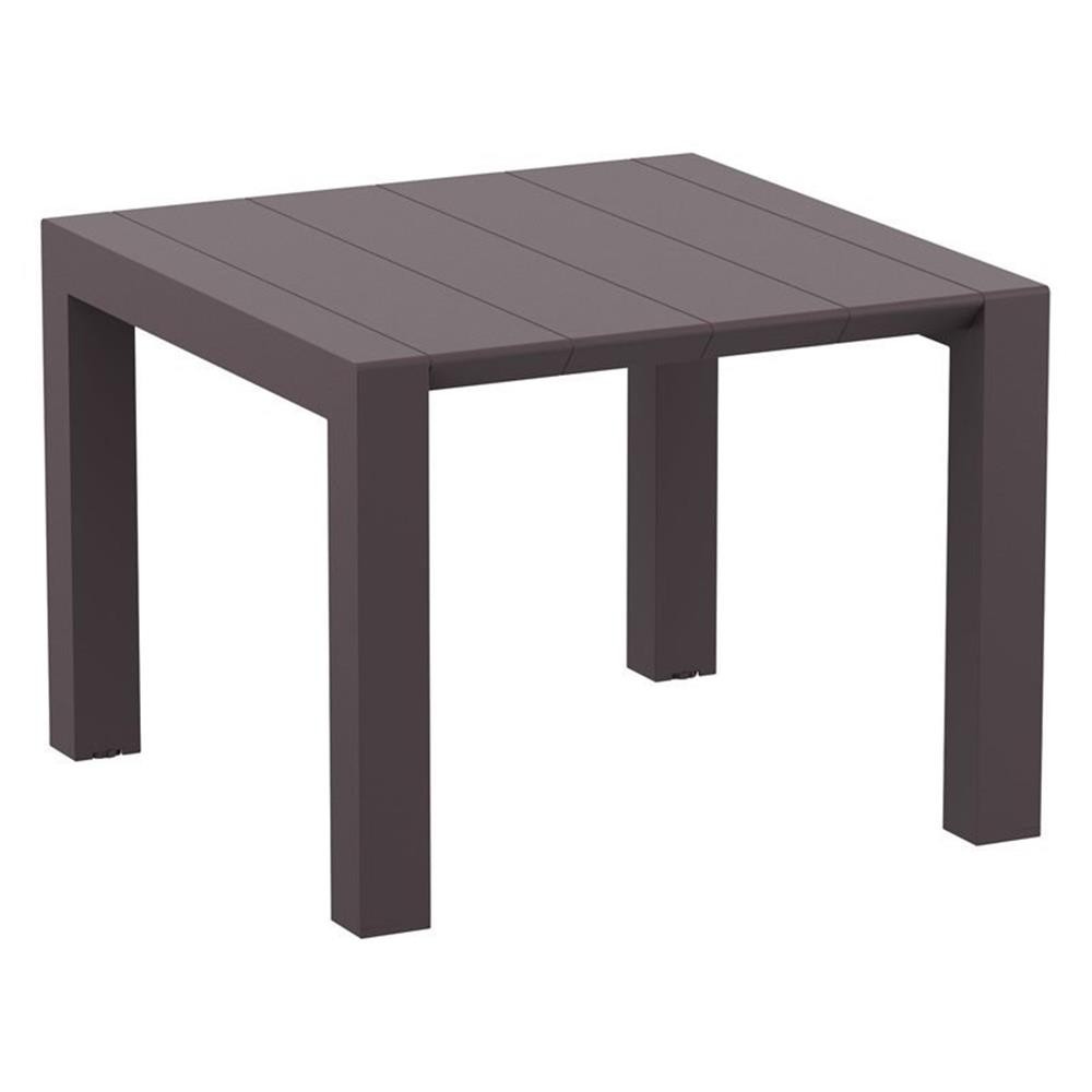 Compamia Vegas 55″ Extendable Patio Dining Table in Brown
