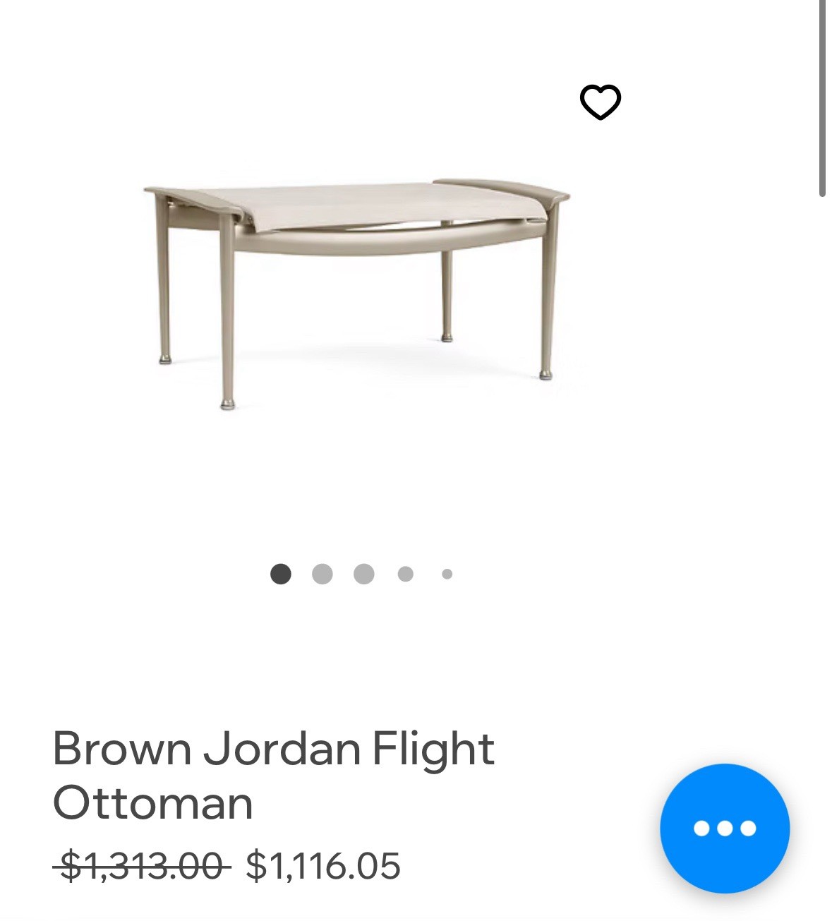 Brown Jordan Flight Patio Set
