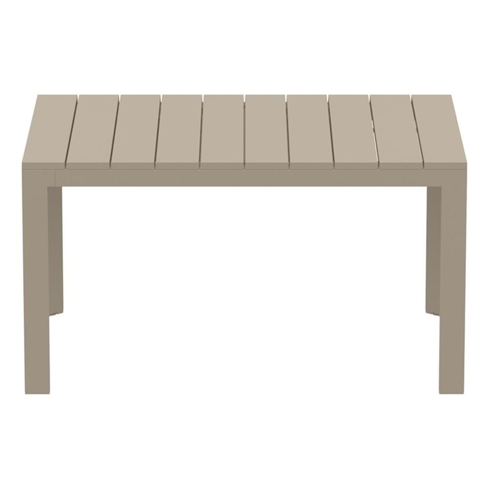 Compamia Atlantic 55-83 inch Extendable Dining Table in Taupe finish