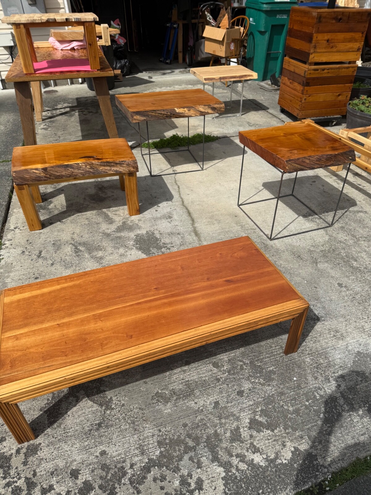 hand crafted indoor outdoor furniture