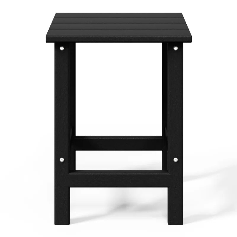 Foldable Adirondack Chairs Table Set HDPE Recycled Plastic Outdoor Weather