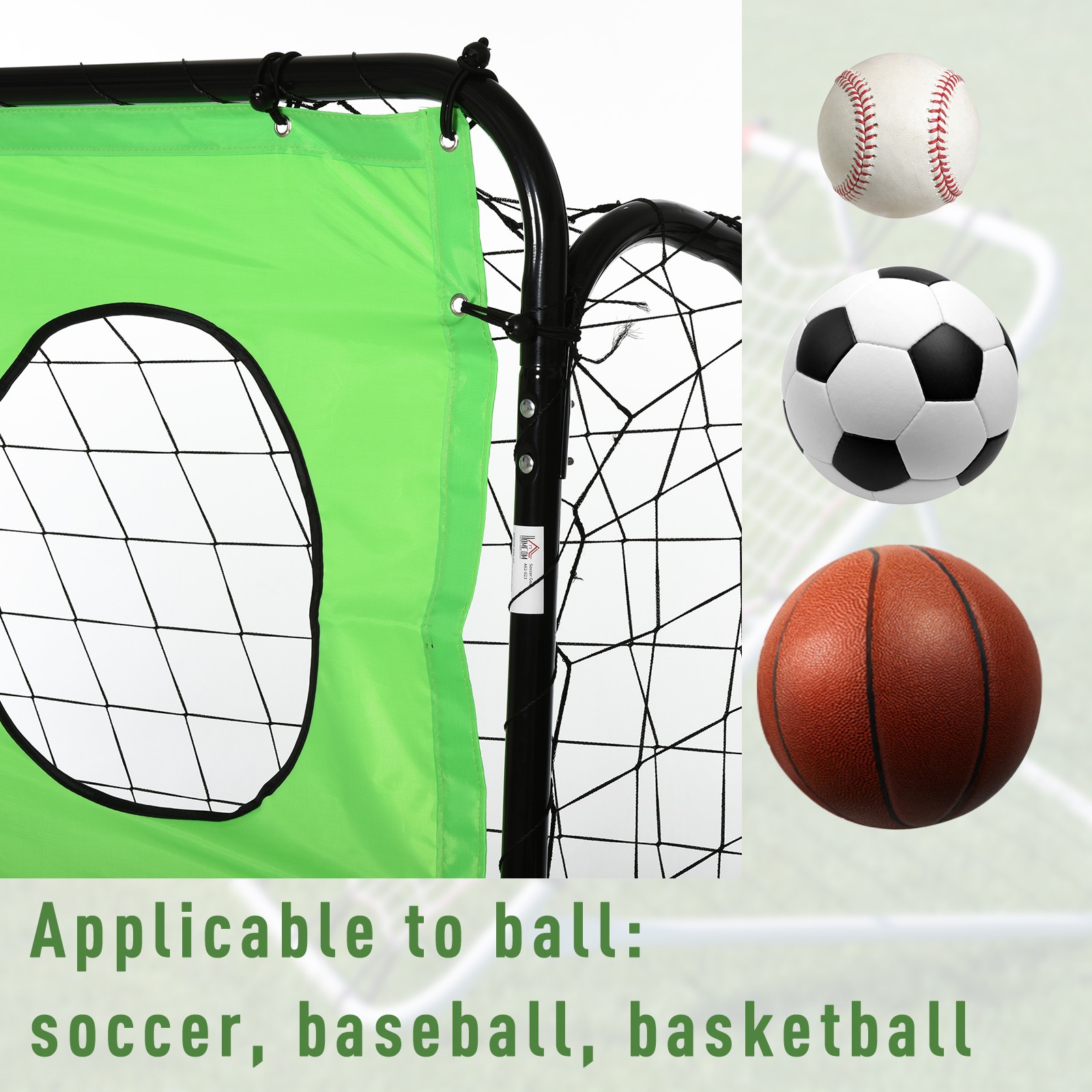 Soocer Goal Target Goal Indoor Backyard with All Weather Polyester Net Best Gift
