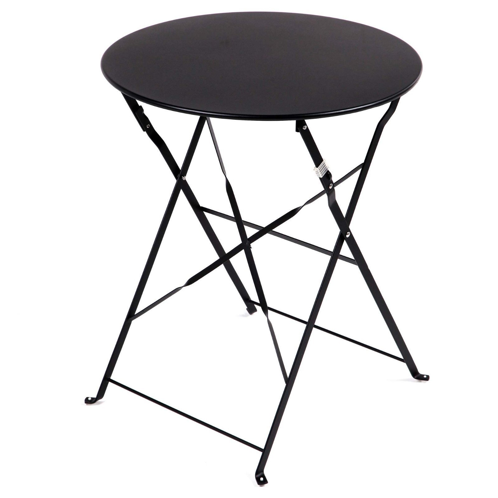 Premium Frame Patio Bistro Set, Folding Outdoor Patio Furniture Sets 3-Piece