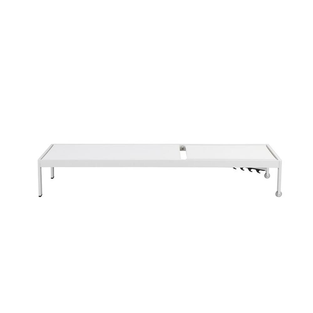 Pemberly Row Contemporary 17-piece Aluminum Patio Sofa Set in White