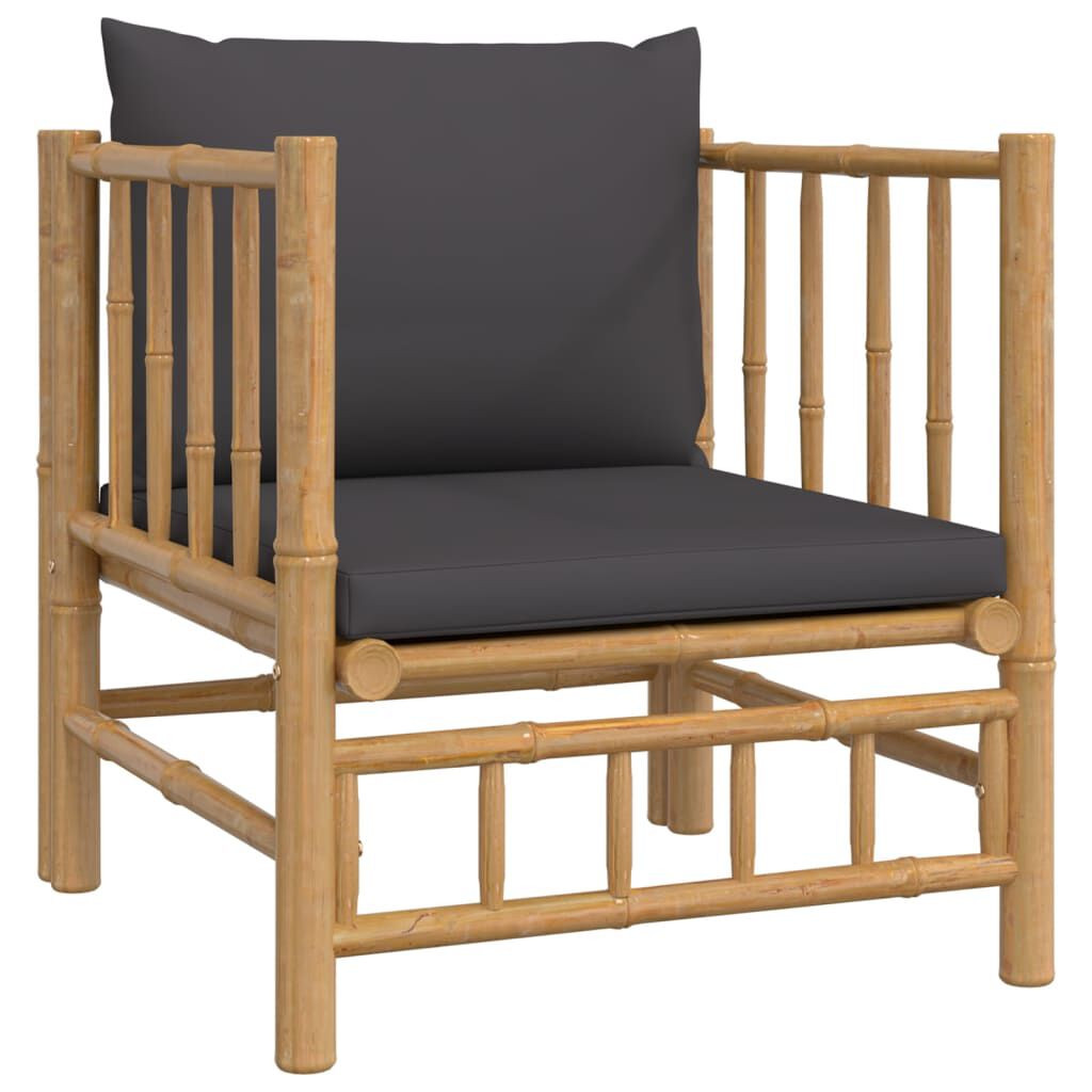 Patio Table 25.6″X21.7″X11.8″ Bamboo