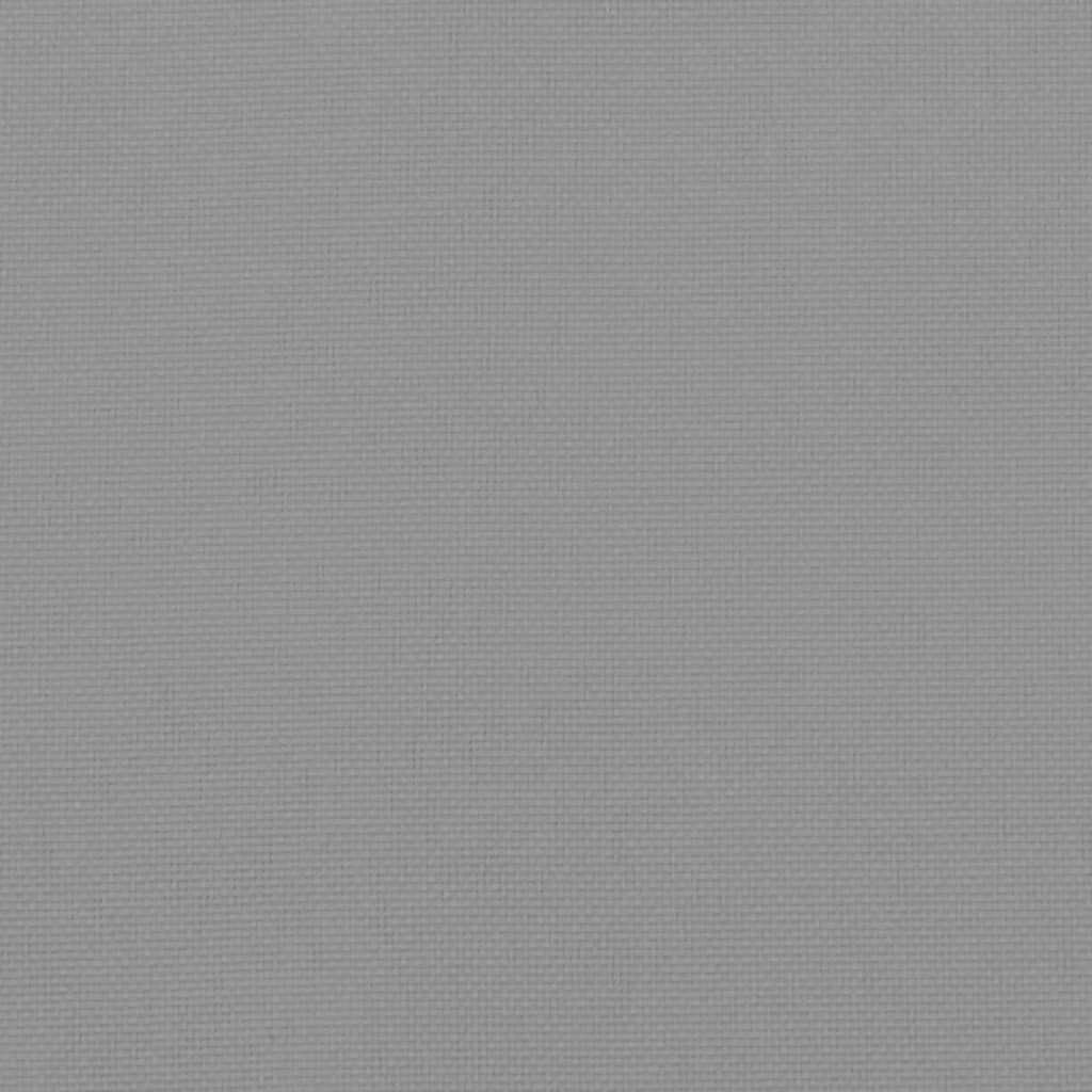 Throw Pillows 4 pcs Gray 23.6″x23.6″ Fabric