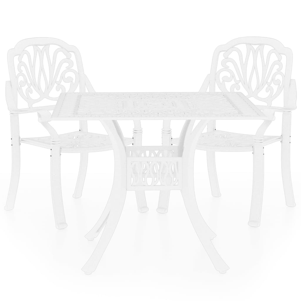 Bistro Set Patio Table and Chair Bistro Table Outdoor Cast Aluminum vidaXL vidaX