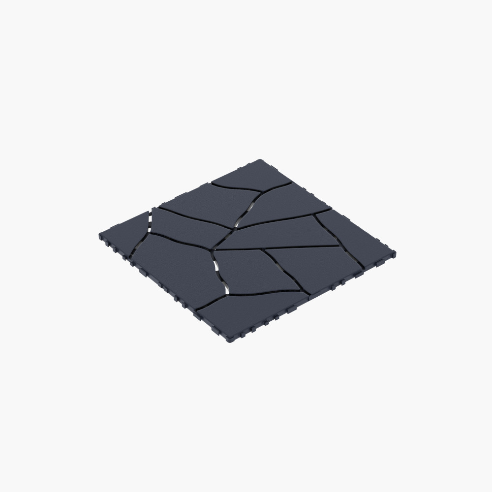 Interlocking Deck Tiles 12×12 for Patio Balcony Pool DIY Flooring Gray