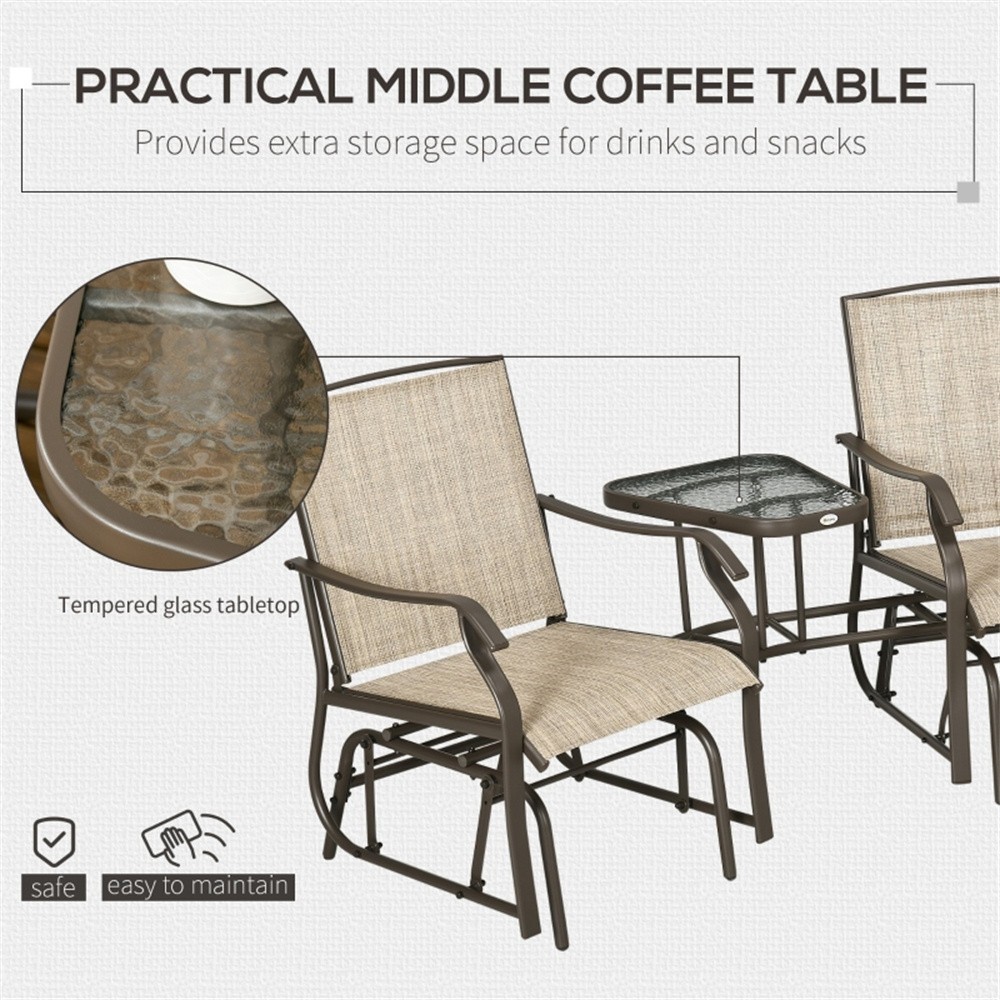 ❄️FREE SHIPPING!❄️2 Outdoor Chairs +Small Table 4 Patio, Porch, Pool, Lawn, etc!
