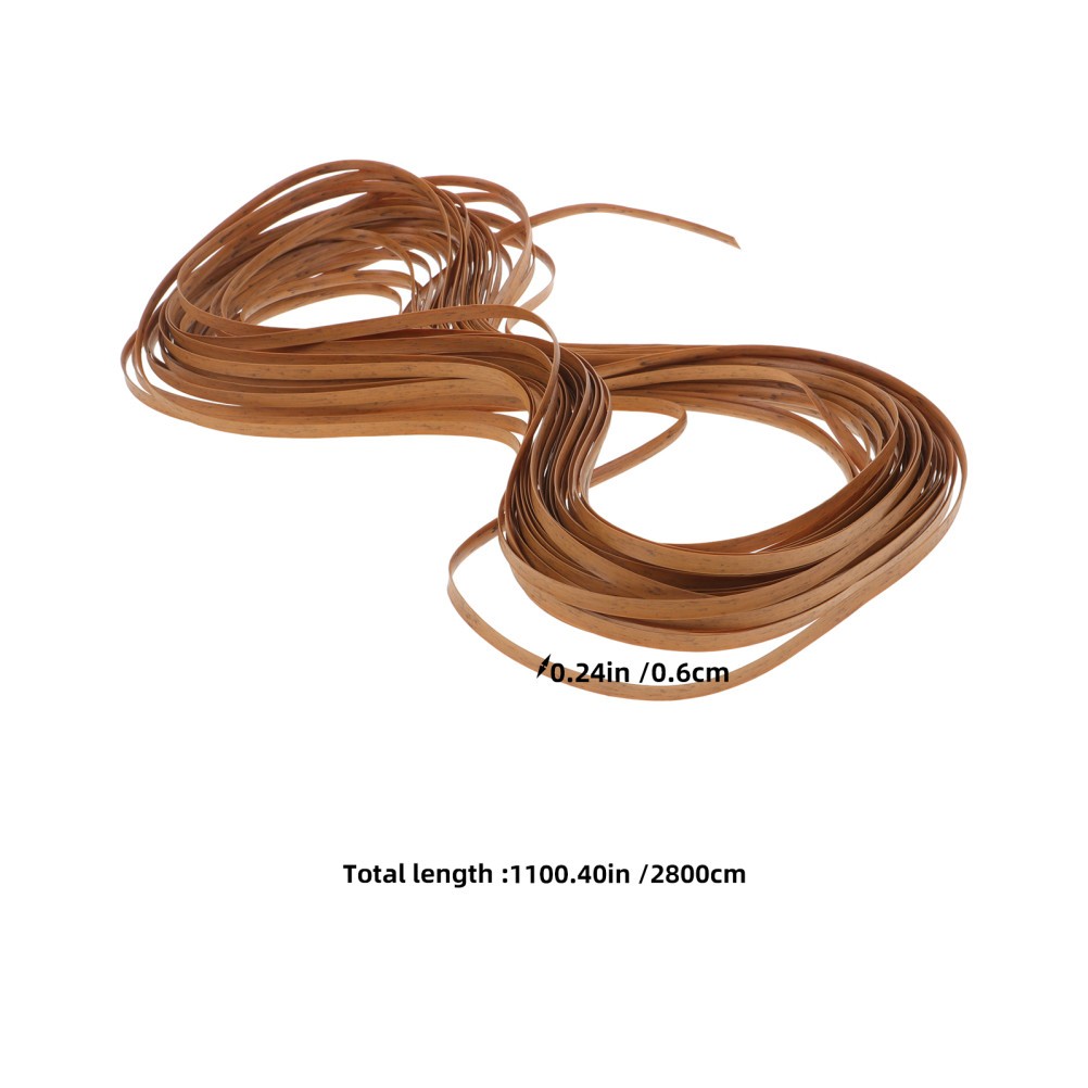 2Pcs Wicker Repair Material: Plastic PE Wicker Repair for Basket – 92ft 6mm
