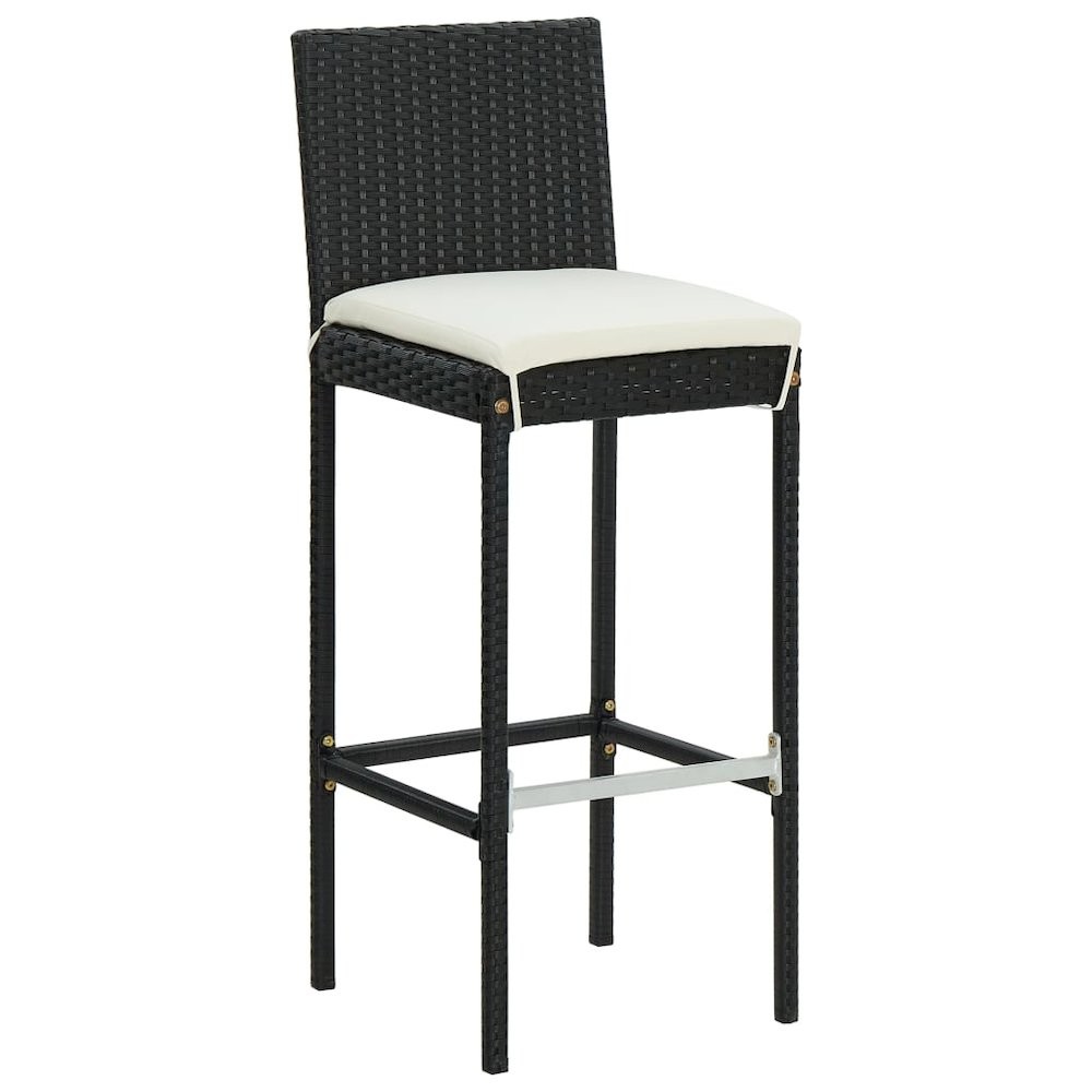 Garden Bar Set Black