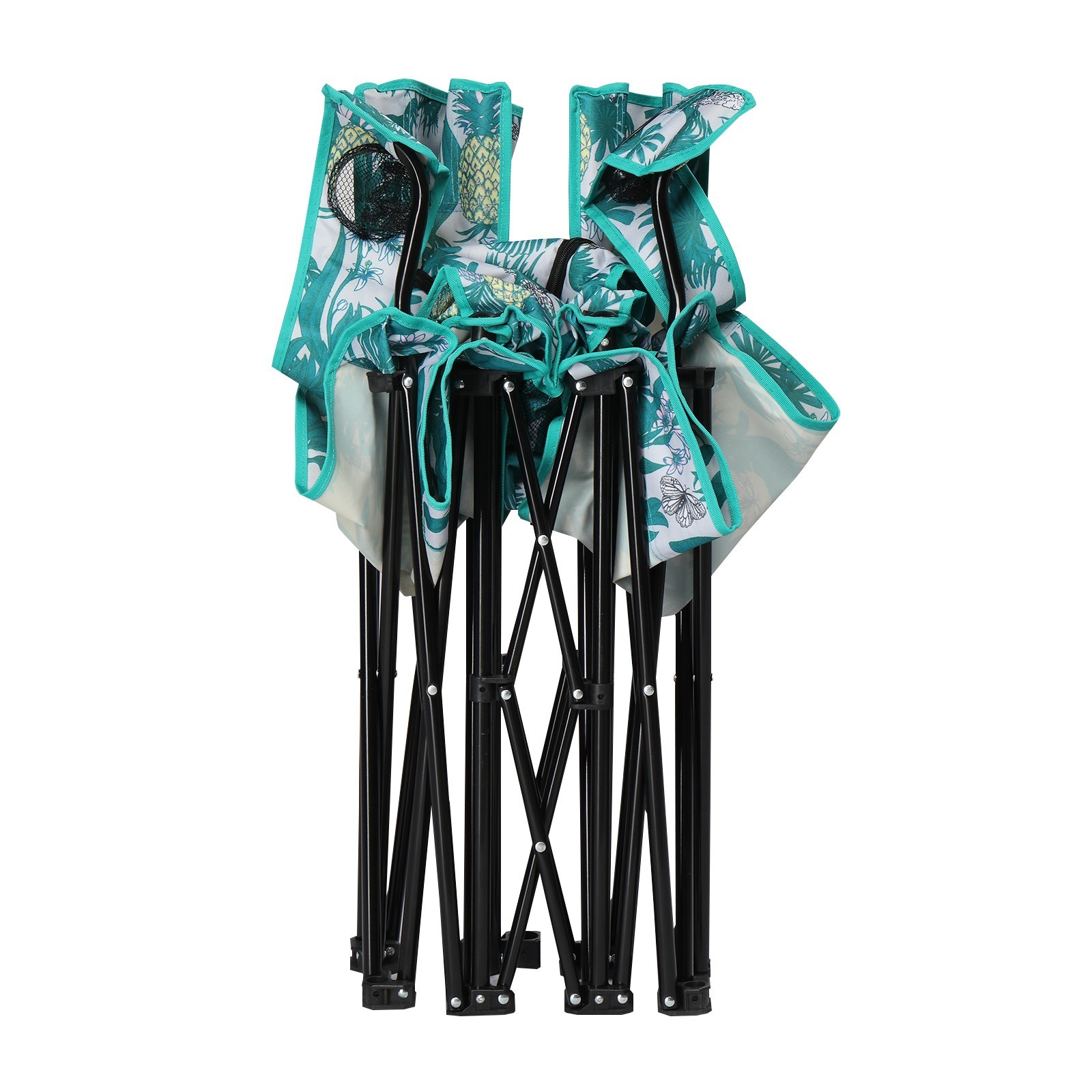 ❄️FREE SHIPPING!❄️2 Foldable Outdoor Chairs & Umbrellas 4 Camping or Tailgating!