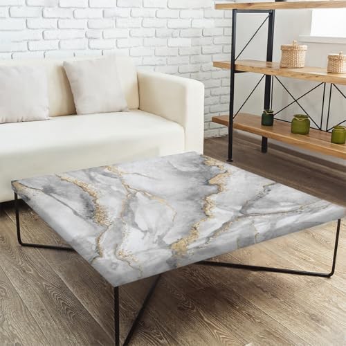 Outdoor Square Tablecloth with Elastic Edge Fitted 34″ x 34″ (Square) A:color3