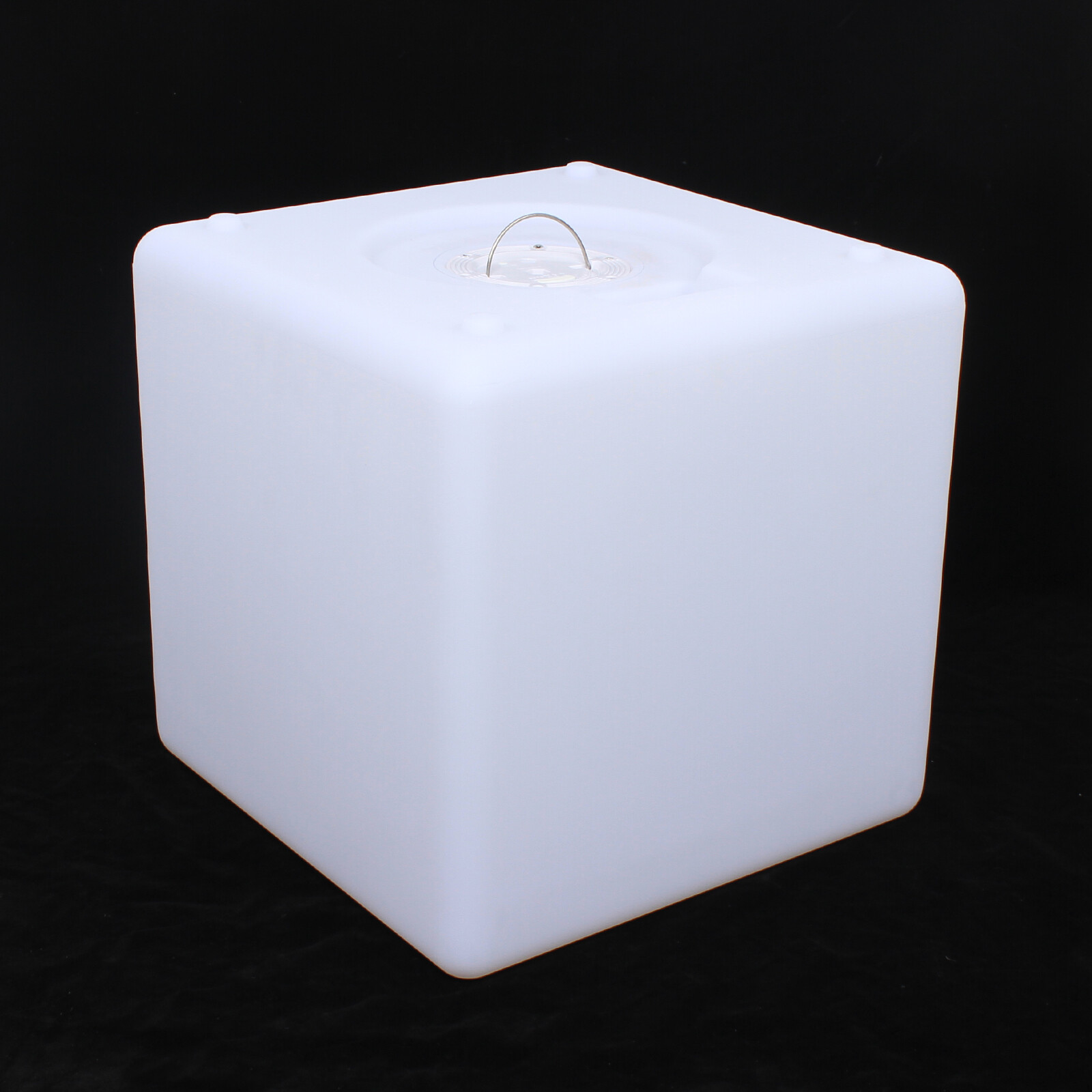 17″ LED Cube Light Pub Bar Stool W/Remote Control 16 RGB Colors Changing Chair