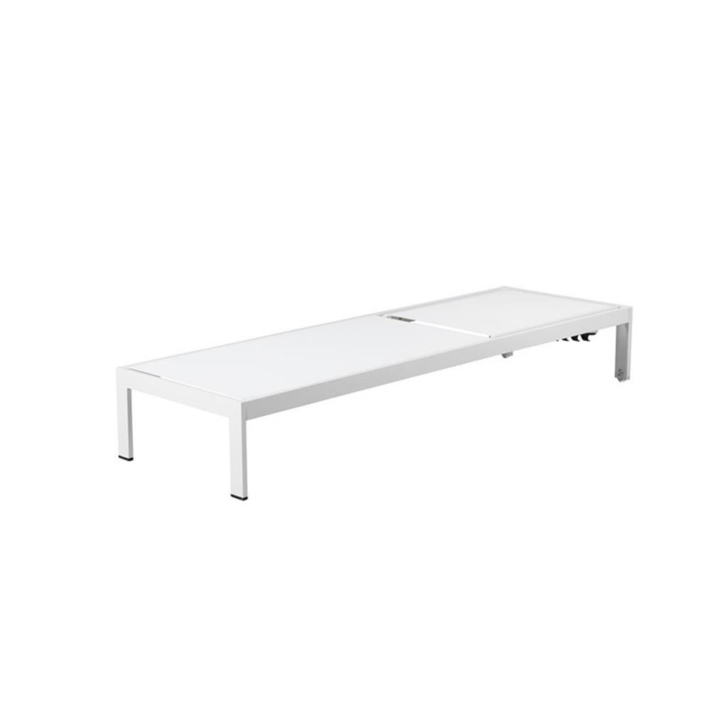 Pemberly Row Contemporary 17-piece Aluminum Patio Sofa Set in White