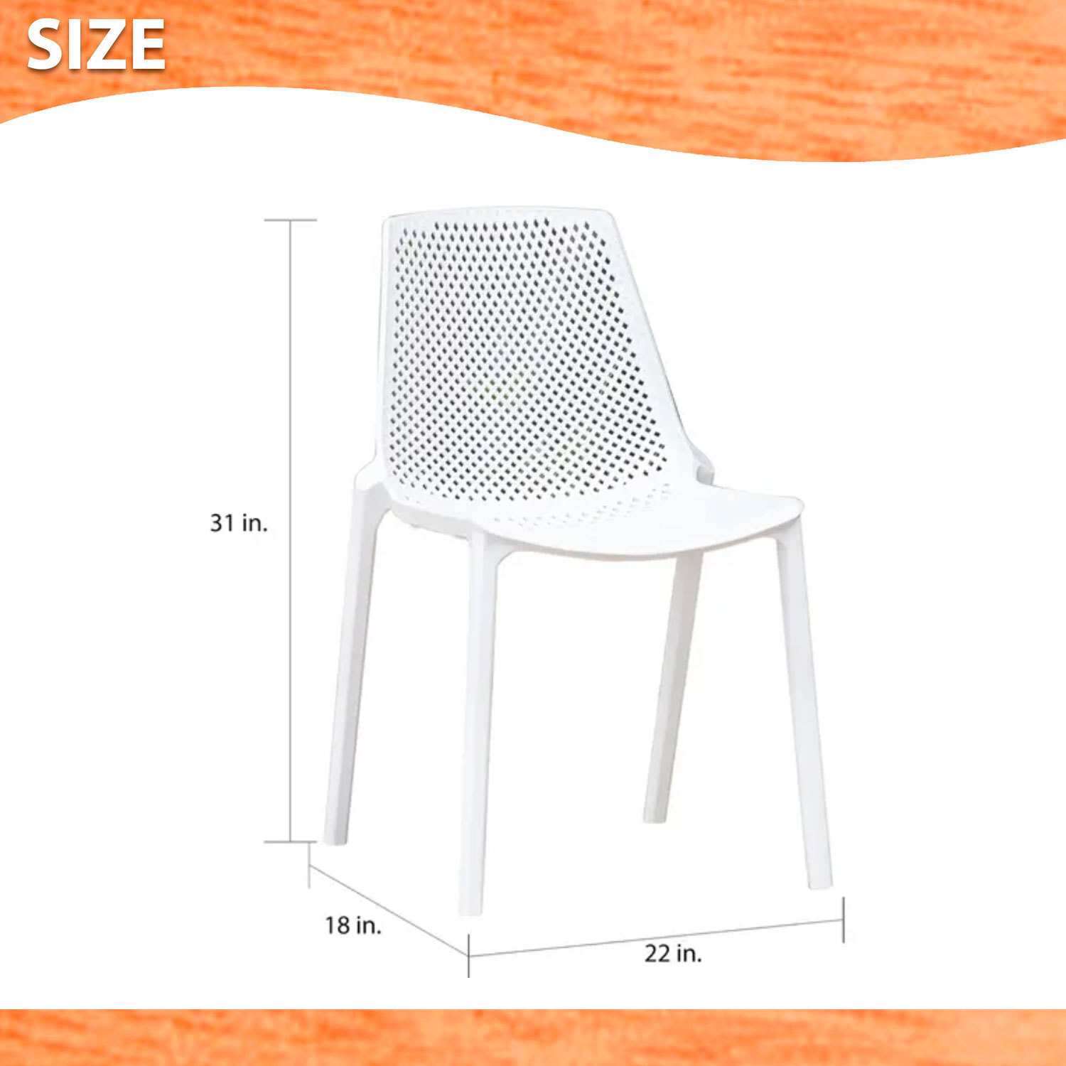 Amazonia Neuvy 7-Piece Outdoor Dining Set | Teak Finish | White Chairs