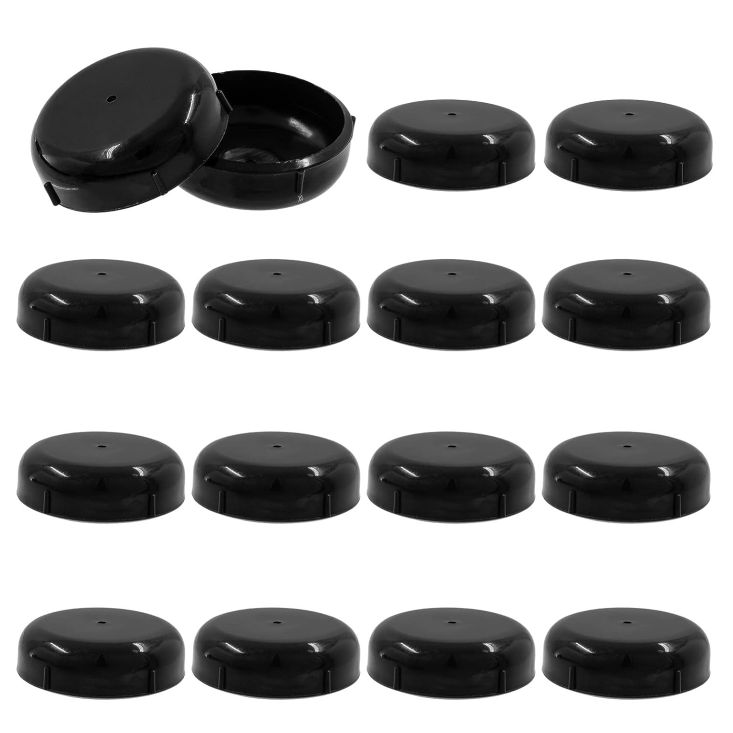 1.5″ Patio Furniture Feet Caps – Noise Reducing Black Leg Protectors 16 Pack