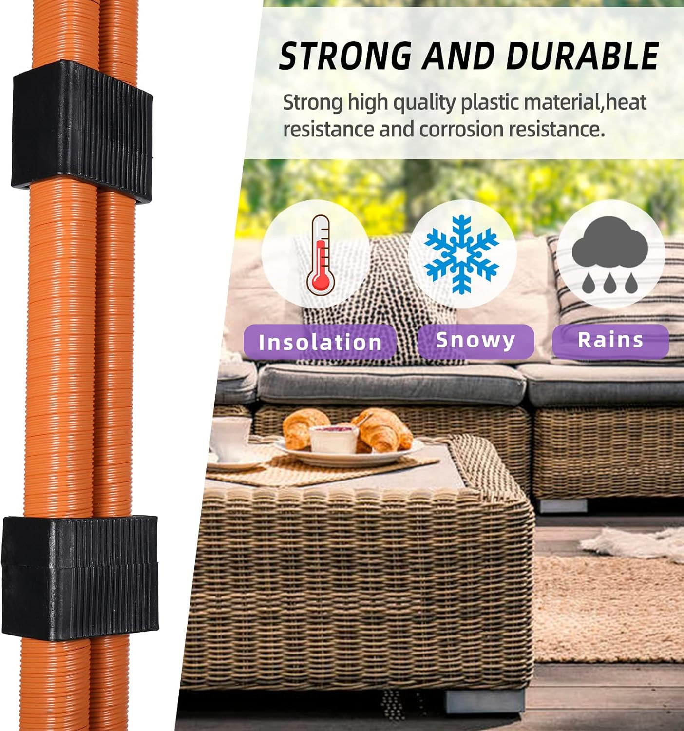 Pack of 10 Outdoor Patio Garden Wicker Rattan Furniture Aligment Sofa Rattan Cha