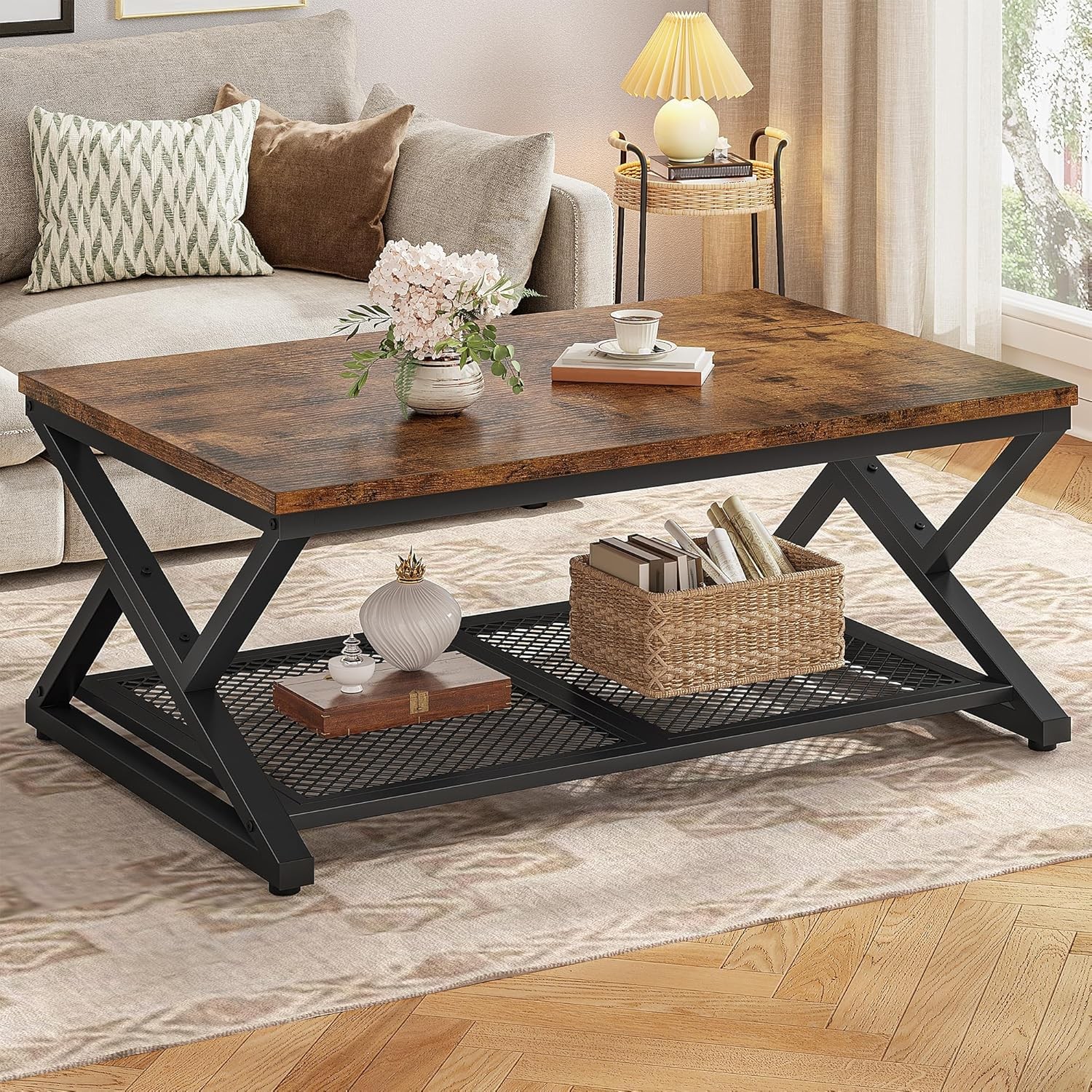 Coffee Table with Stora, Modern Coffee Tables for Living Room