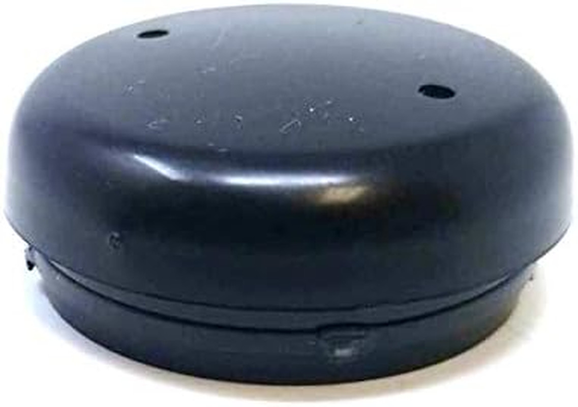 Plastic 1.5-Inch Wrought Iron Patio Furniture Glide Caps (48, Black)