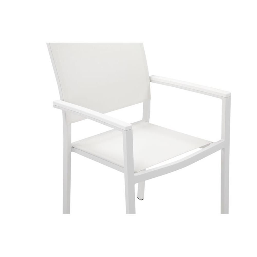 Pemberly Row 13-piece Aluminum Frame Patio Sofa Set in White
