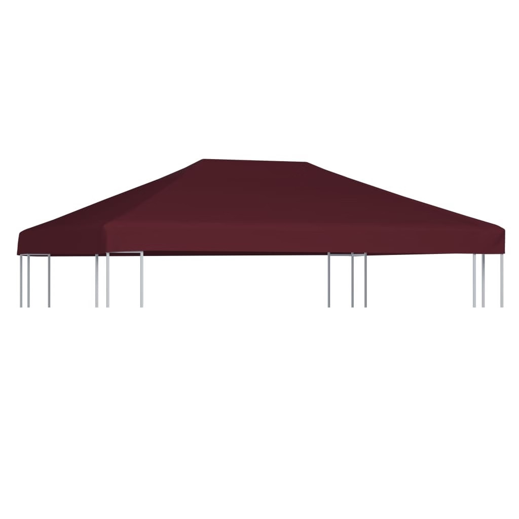 Gazebo Top Cover 9.1 oz/yd² 9.8’x13.1′ Bordeaux
