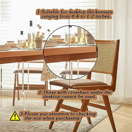 16PCS Clear Plastic Tablecloth Clips,Transparent Clear Tablecloth Clips,