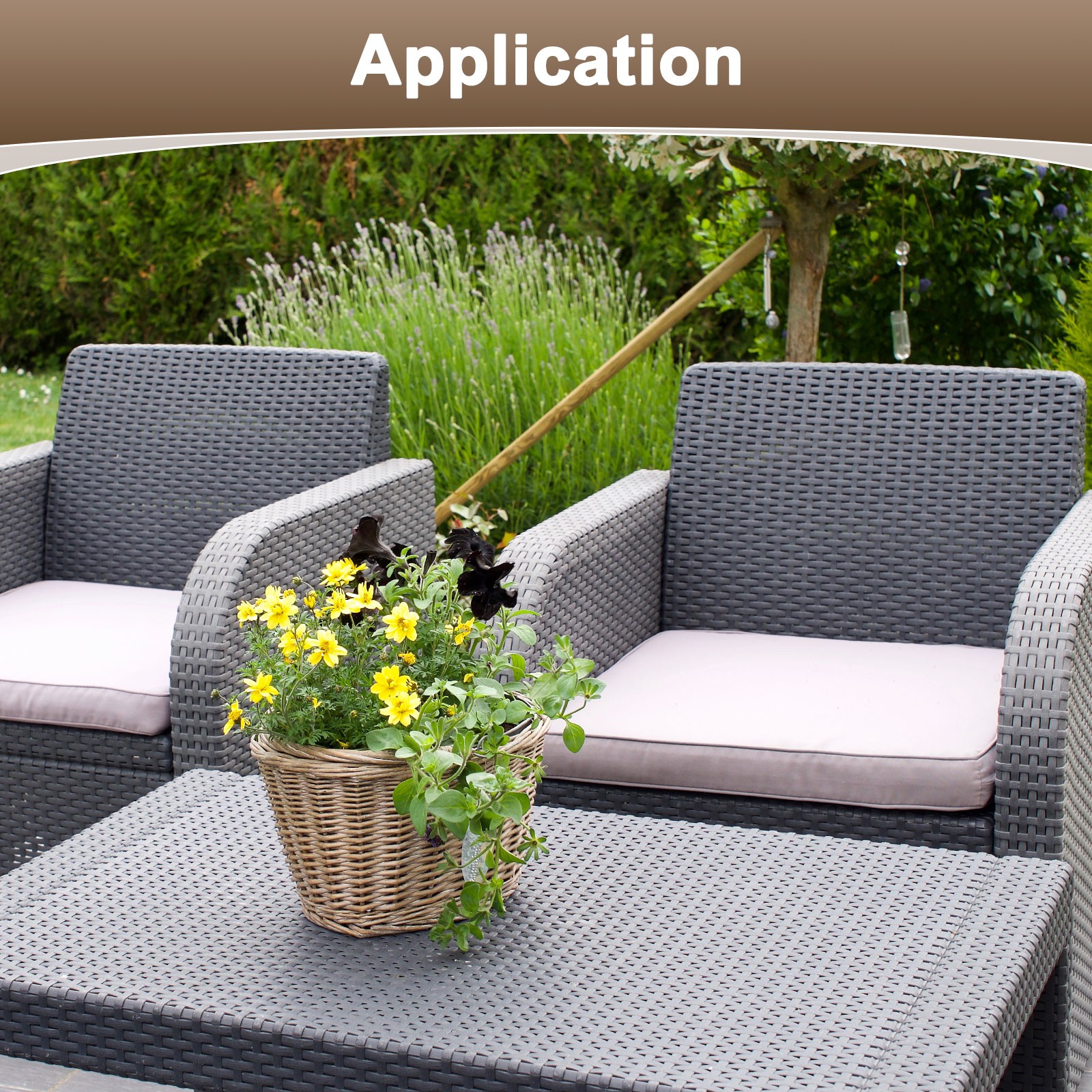 1-Pack Wicker Repair Kit, 5mm x 33ft/10m Plastic Flat Rattan [Copper]