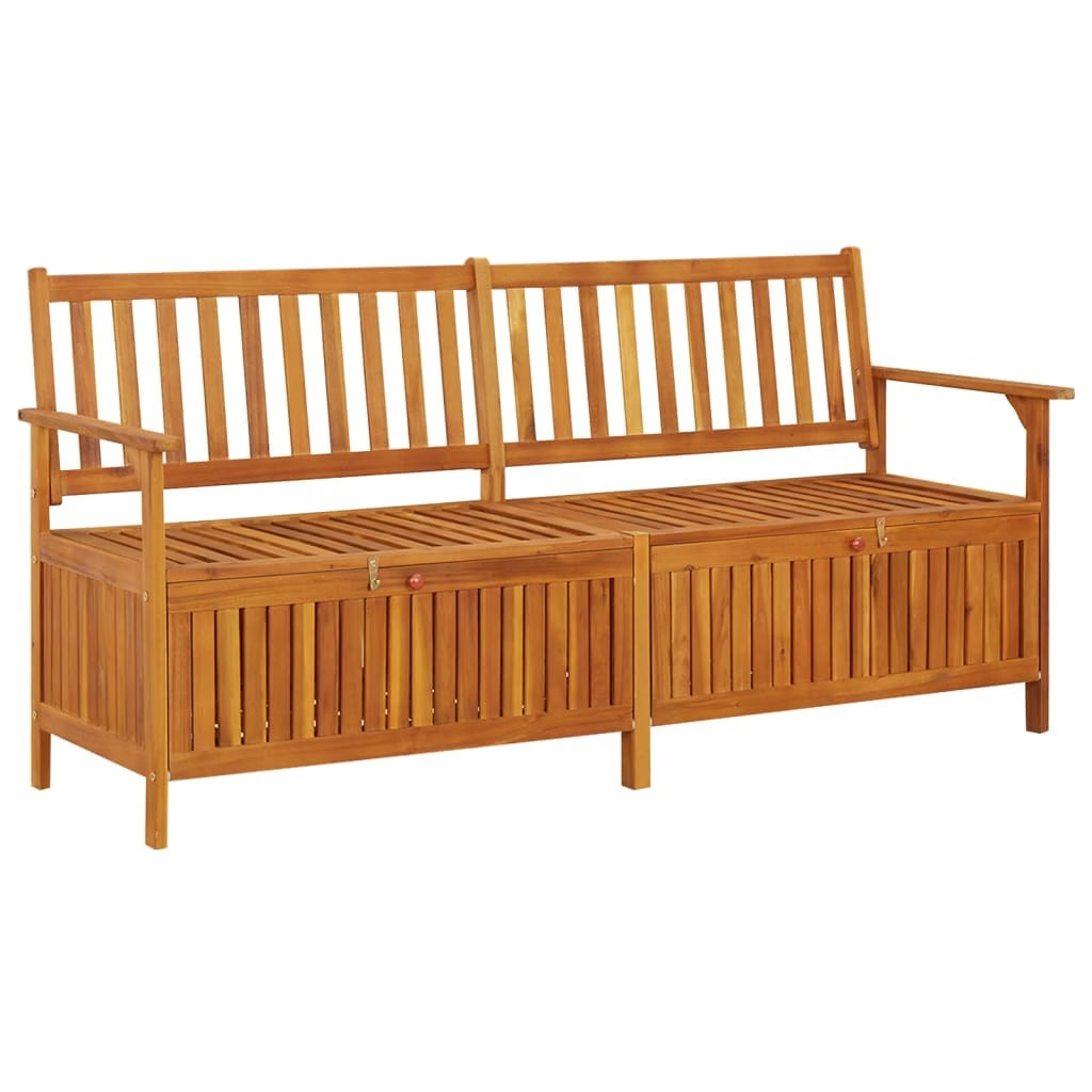 Storage Bench 66.9″ Solid Wood Acacia