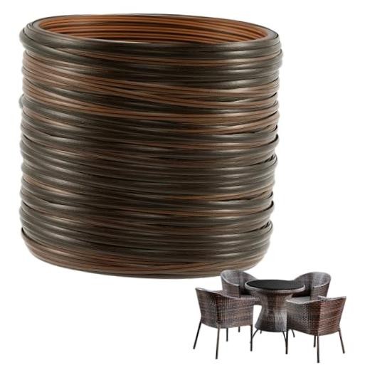 Wicker Repair Kit – Rattan Patio Chair Sofas Repair 459ft Graduated Dark Brown