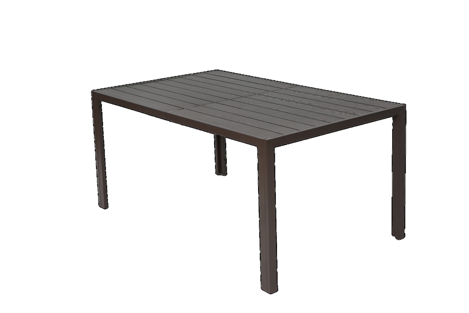7-Piece Patio Dining Set with Rectangular Table & 6 Stackable Chairs