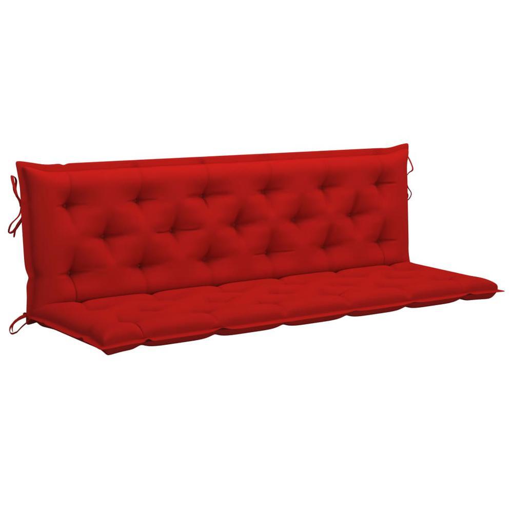 vidaXL Cushion for Swing Chair Red 70.9″ Fabric, 315034