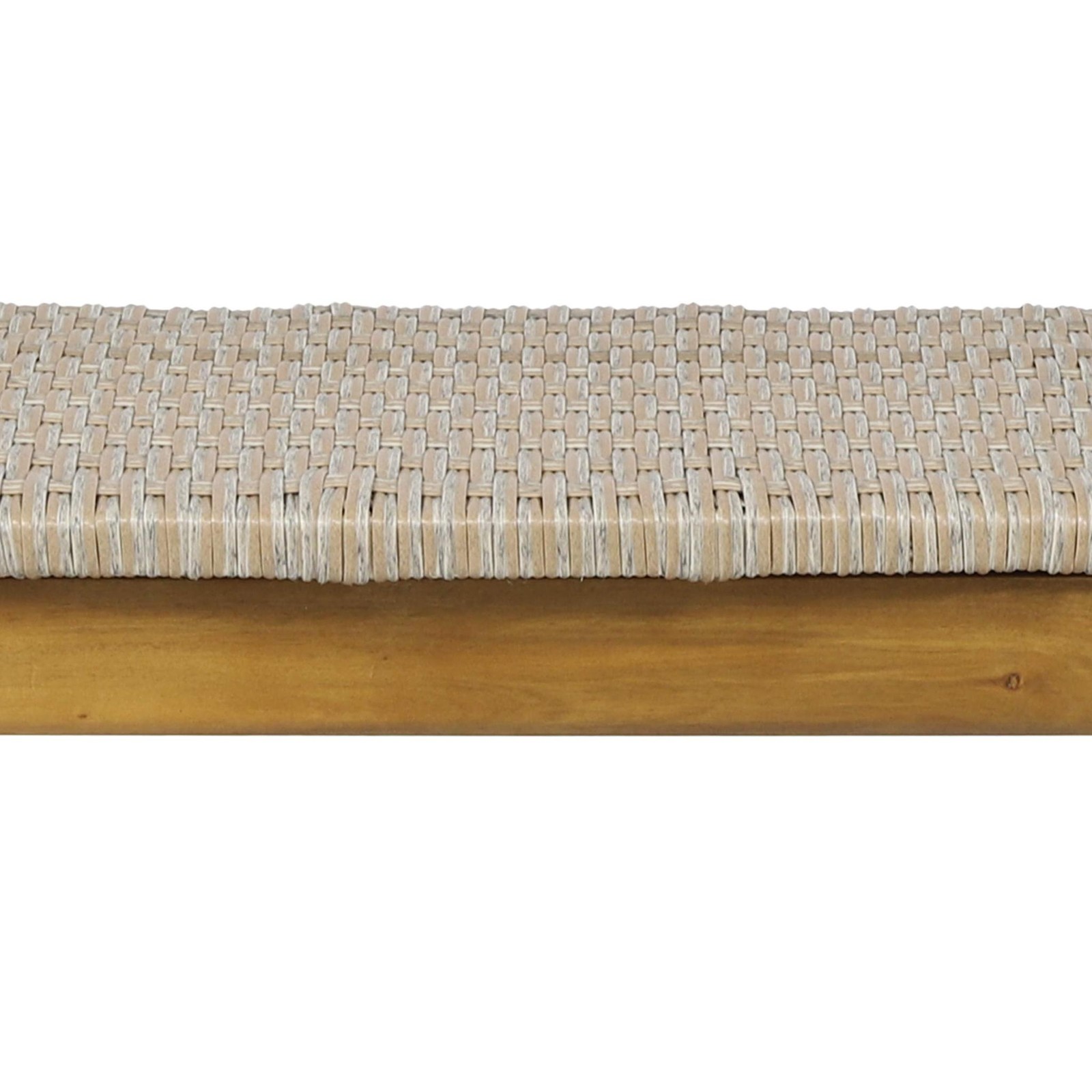 Christopher Knight Home Phoebe Outdoor 3 Seater Wicker Bench, Teak Finish,