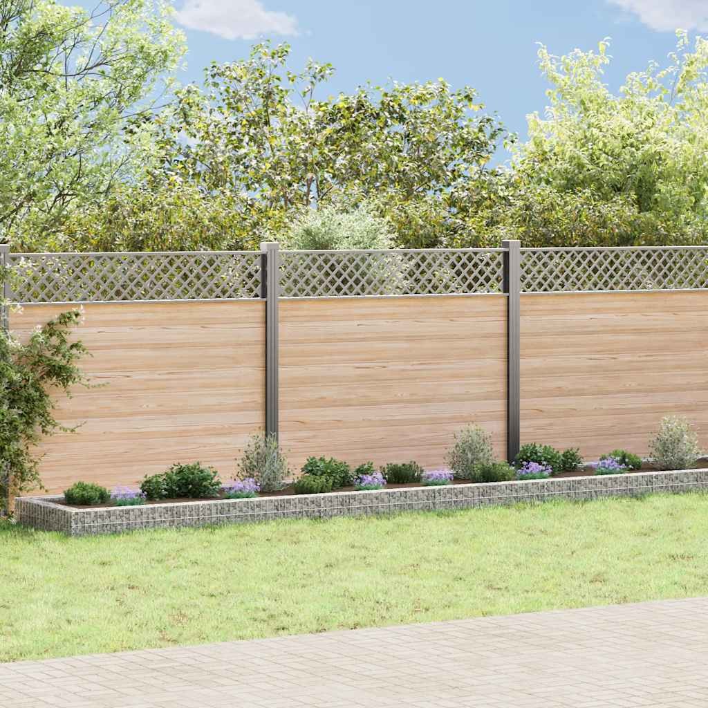 Gabion Raised Bed Patio Basket Planter Outdoor Garden Galvanized Steel vidaXL