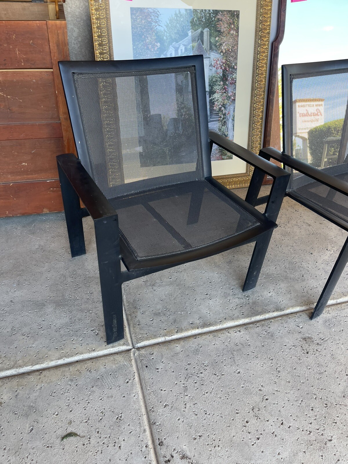 Brown Jordan Parkway sling chair. NEW mesh Fabric. Retail $1,518