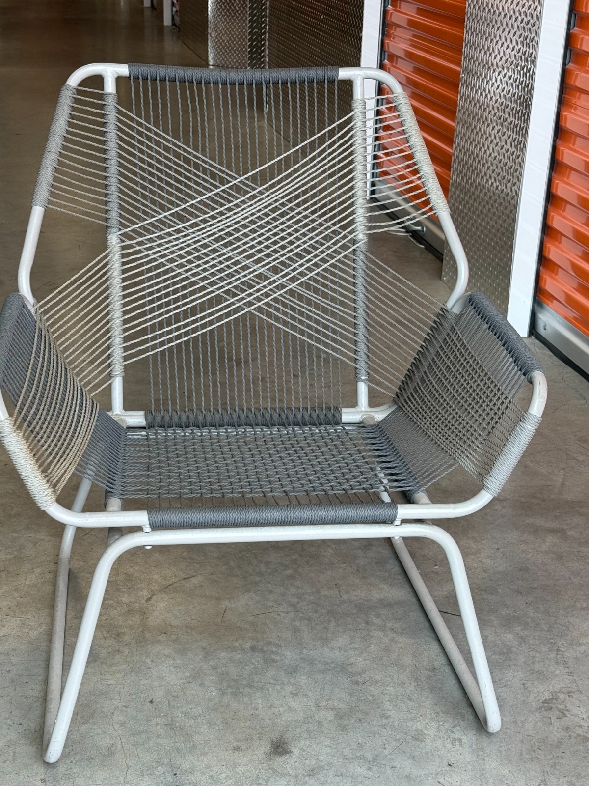 Project 62 Carag 3-Piece Rope Patio Set. Gray. Pre-owned/excellent condition